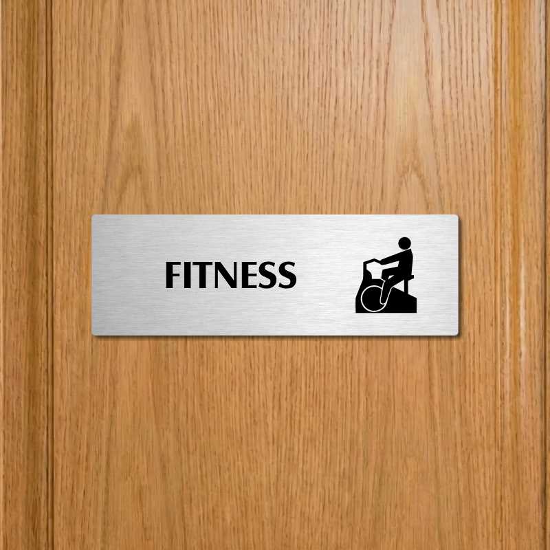 Fitness, 200x66mm, zlatá popiska 